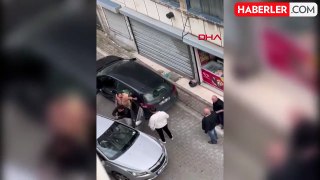 İstanbul'un göbeğinde pes dedirten görüntü! Talihsiz adamı aracından indirip kaçırdılar