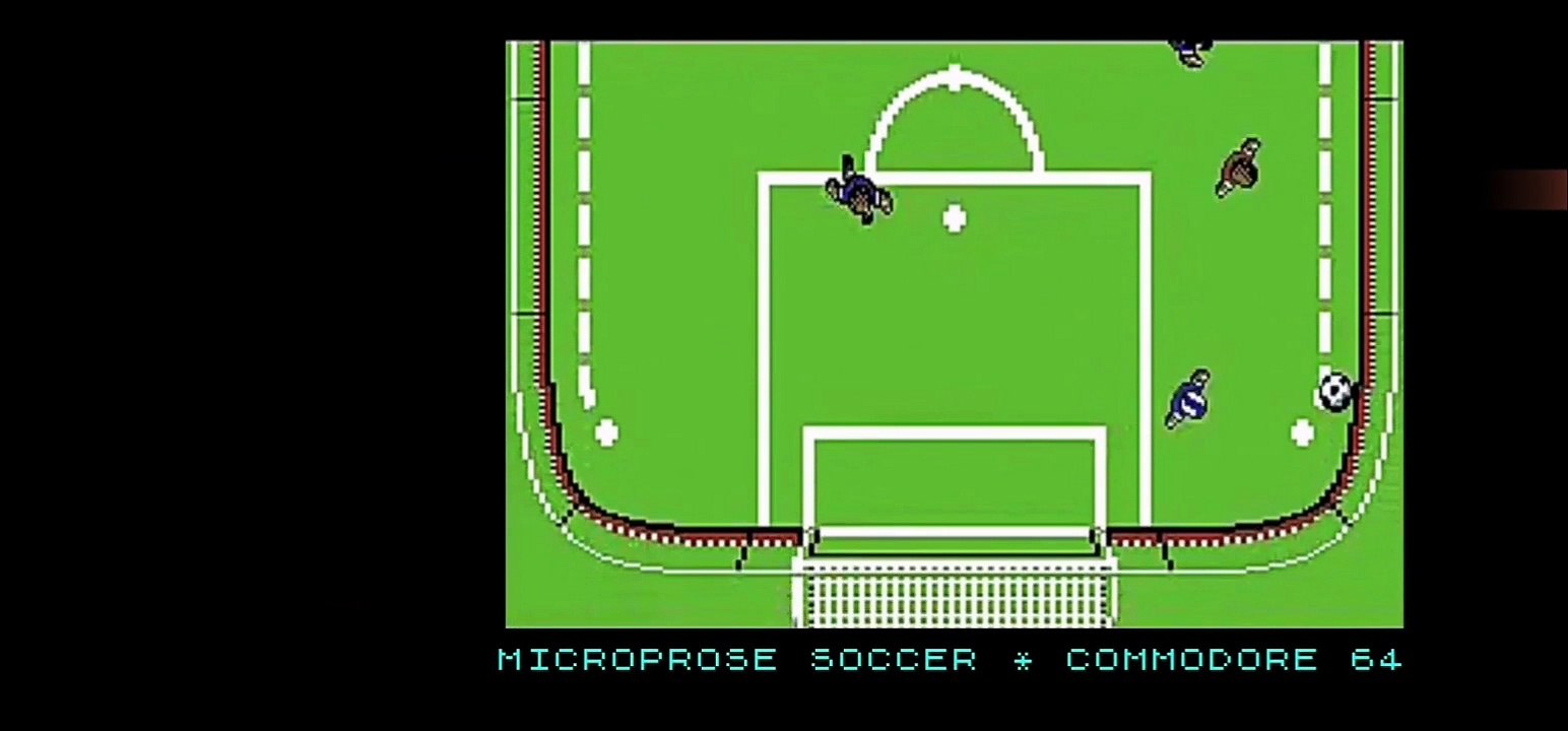 Microprose Soccer - Commodore 64