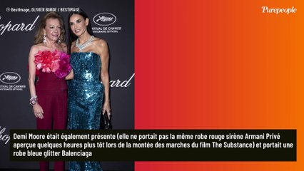 Carla Bruni fait sensation en robe verte à la soirée Chopard face à Emmanuelle Béart en total look black