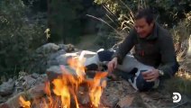 Bear Grylls JawDropping Hunt for a Wild Pig  Man Vs Wild