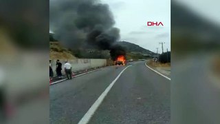 Antalya'da iki turist yanarak can verdi