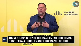 Torrent, presidente del Parlament con Torra, disputará a Junqueras el liderazgo de ERC
