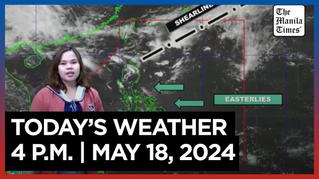 Today's Weather, 4 P.M. | May 18, 2024