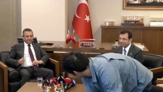 CHP Genel Başkanı Özgür Özel, İBB Başkanı Ekrem İmamoğlu'nu ziyaret etti