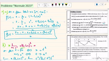 Video 1 : Preparation Bac - Etude des fonctions 2023 - 2BAC PC/SVT