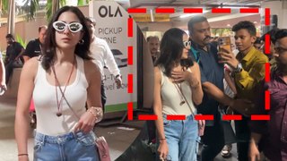 Sara Ali Khan Scared For A While Because Of Fan's Sudden Movement