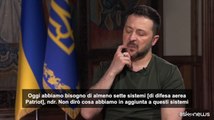 Zelenky: l'Ucraina ? solo al 25% della difesa aerea necessaria