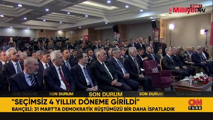 Bahçeli'den net mesaj: FETÖVARİ kalkışmalara asla izin vermeyeceğiz