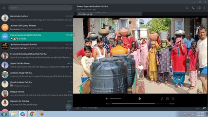 पानी के लिए महिलाओं ने किया विरोध प्रदर्शन, प्रशासन पर लगाया लापरवाही का आरोप