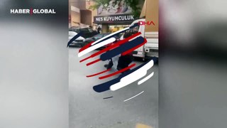 İstanbul'da yol verme kavgasında motokurye bıçaklandı
