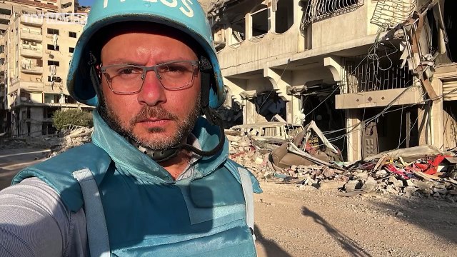 Nizar Sadawi TRT'nin Gazze'deki gözü kulağı oldu
