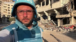 Nizar Sadawi TRT'nin Gazze'deki gözü kulağı oldu