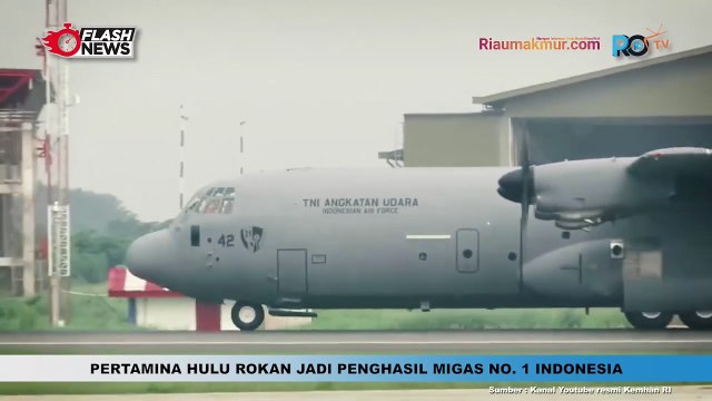 C-130J Super Hercules A-1342 TNI AU Tiba di Lanud Halim Perdanakusuma