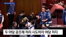 격투장으로 변한 대만 국회…쟁점 법안 놓고 난투극