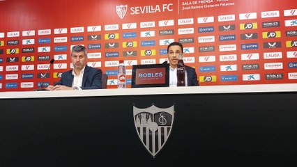 Rueda de prensa de Del Nido Carrasco tras la salida de Jesús Navas