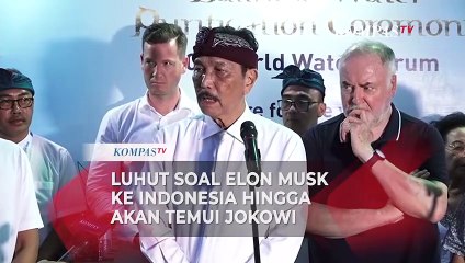 Luhut Soal Elon Musk di Indonesia: Resmikan Starlink Hingga Temui Jokowi