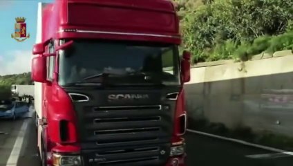 GRAVE AGENTE POLSTRADA  INVESTITO IN TANGENZIALE