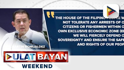 House Speaker Martin Romualdez, kinondena ang banta ng China na huhulihin ang mga mangingisda sa West Phl Sea