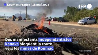 Nouvelle-Calédonie: blocage des routes vers les mines de Koumac