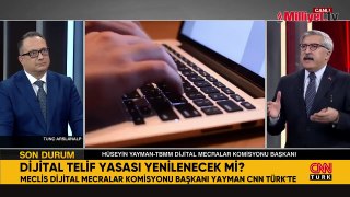 Dijital Telif Yasası yenilenecek mi? Hüseyin Yayman'dan CNN TÜRK'te önemli açıklamalar