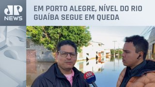 Cidade de Alvorada-RS fica alagada após enchentes no estado; médico comenta
