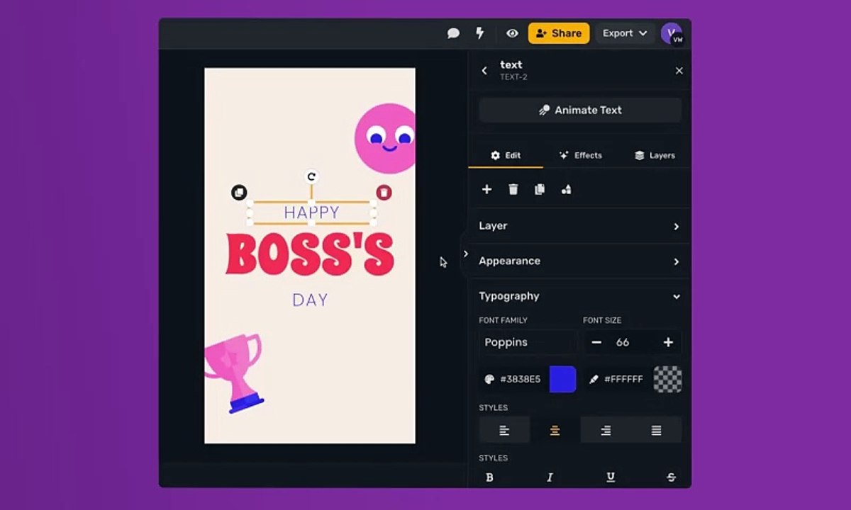 Create personalized curved text for free with our online tool