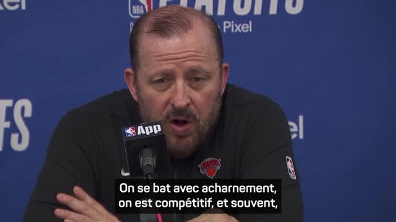 Knicks - Thibodeau : "Il faut continuer à se battre"