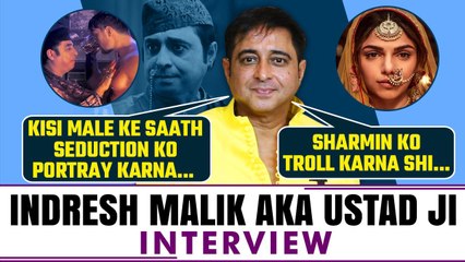 Heeramandi Actor Indresh Malik ने Jason Shah के साथ Intimate Scene, Sharmin के Trolling पर की बात!