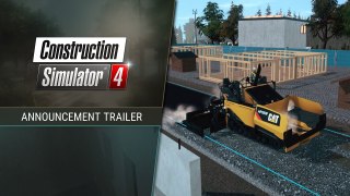 Construction Simulator 4 – Trailer d'annonce