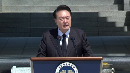 尹 "풍요로운 미래, 오월 정신 올바르게 계승하는 일" / YTN