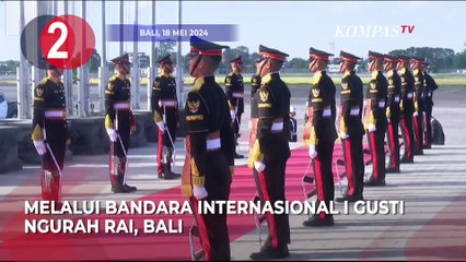 [TOP 3 NEWS] Kapolri Beri Penghargaan ke Casis Bintara hingga Para Delegasi WWF ke-10 Tiba di Bali