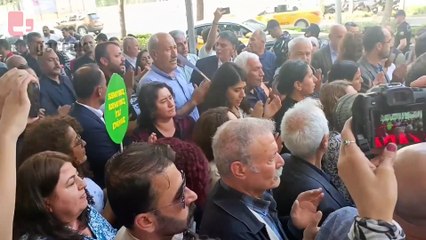 Kobanê Davası kararları Diyarbakır'da protesto ediliyor