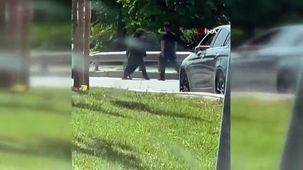 Trafikte çatışma çıktı! Yaralılar var