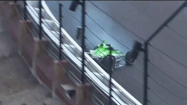 Indy 500 2024 Qualifying Veekay Big Crash