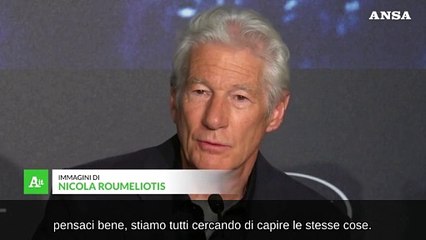 Cannes, Richard Gere: "Gli artisti possono aiutare il mondo a salvaguardarsi"
