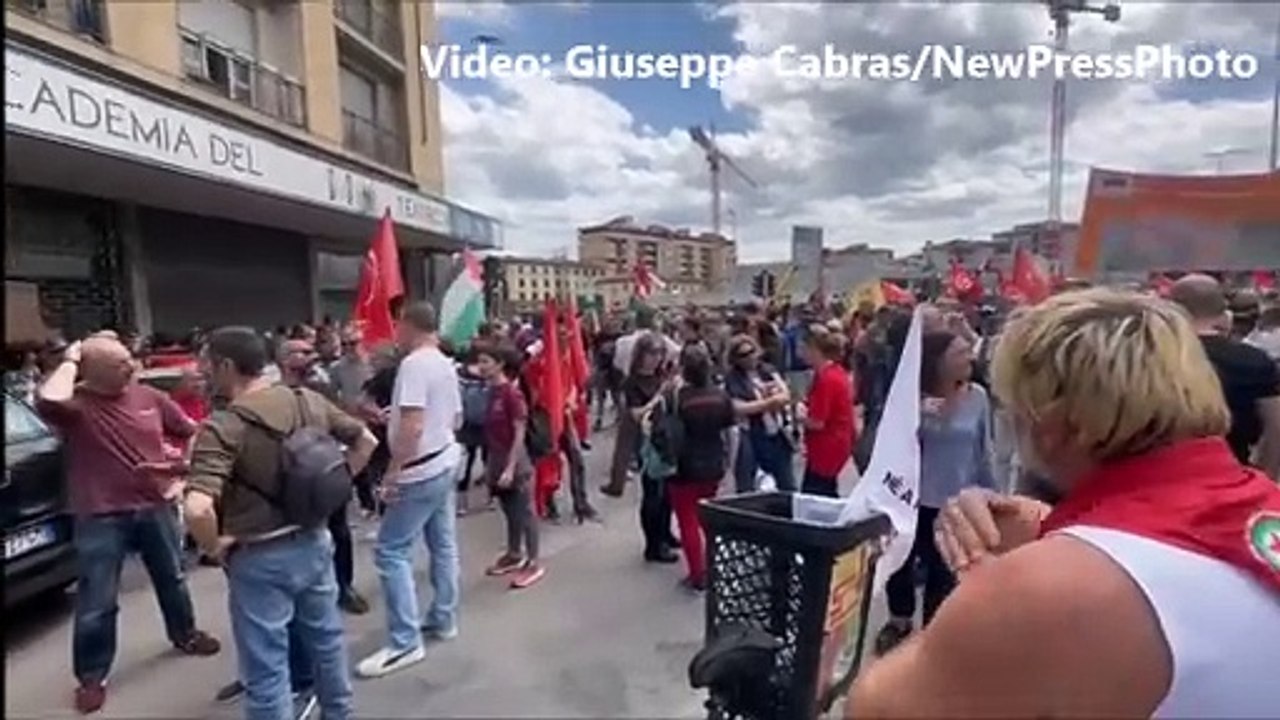 Gkn, in 3mila alla manifestazione a Firenze