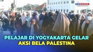 Pelajar di Yogyakarta Gelar Aksi Bela Palestina, Kecam Genosida Israel