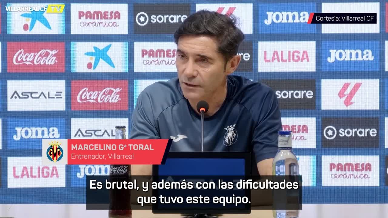 Marcelino analiza la temporada del Madrid: "Brutal"
