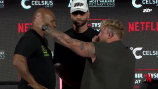 Boxe - Le face à face entre Mike Tyson et Jake Paul