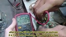 How to repair control card _welding machine control card repair_control card repairing