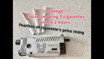 Challenge! Finish smoking 3 cigarettes within 2 hours! |Loong Shell|cigar|cigarette|quit smoking|tobacco pipe|smoking pipe|IQOS|COHIBA|smoke