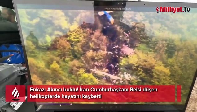 Enkazı Akıncı buldu! İran Cumhurbaşkanı Reisi düşen helikopterde hayatını kaybetti