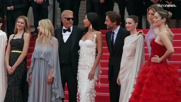 الممثل والمخرج الأمريكي كيفن كوستنر يعرض فيلمه الأفق: ملحمة أمريكية في مهرجان كان السينمائي