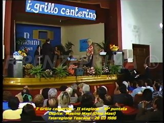 I'Grillo canterino. di Gianfranco D'onofrio. Masino Masi (Dino Masi) Angiolino. Teleregione. 86
