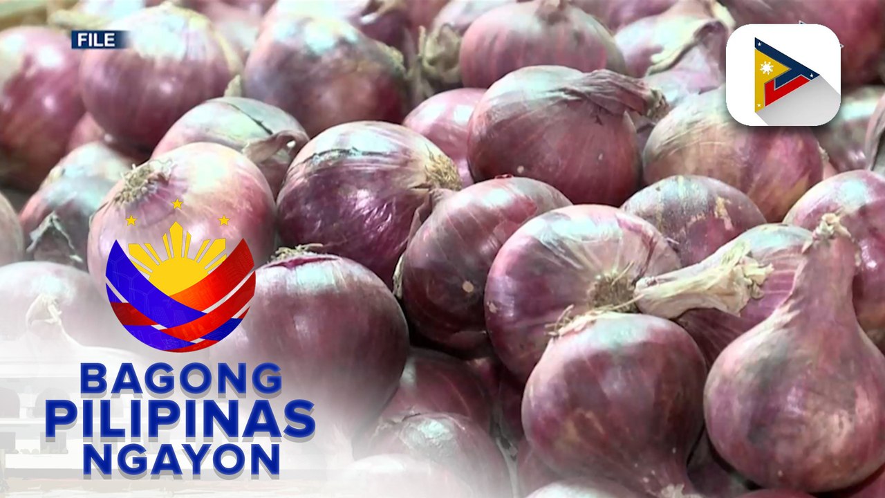 DA, pinalawig pa ang ban sa importasyon ng sibuyas hanggang Hulyo ngayong taon