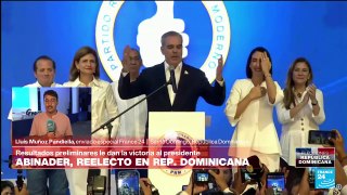 Informe desde Santo Domingo: Luis Abinader se declara reelegido en República Dominicana