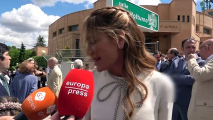 Gema Ruiz y Juan Díaz presumen de amor en la comunión de su hija Julieta