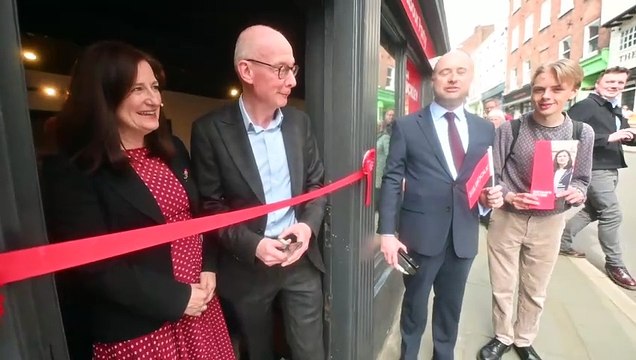 Julia Buckley opens her new Labour Office in the heart of Shrewsbury.