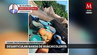 Desmantelan banda de huachicoleros en Colima; hay 3 detenidos