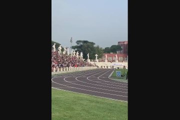Jacobs, lo sprint allo Stadio dei Marmi - Video